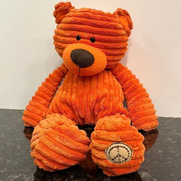Gund Love Peach Gund Brendall Bear. Size 16” - Picture 1 of 6